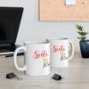 65216-11.jpg Santa vs Aliens Ceramic Mug