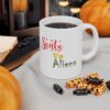 65216-13.jpg Santa vs Aliens Ceramic Mug